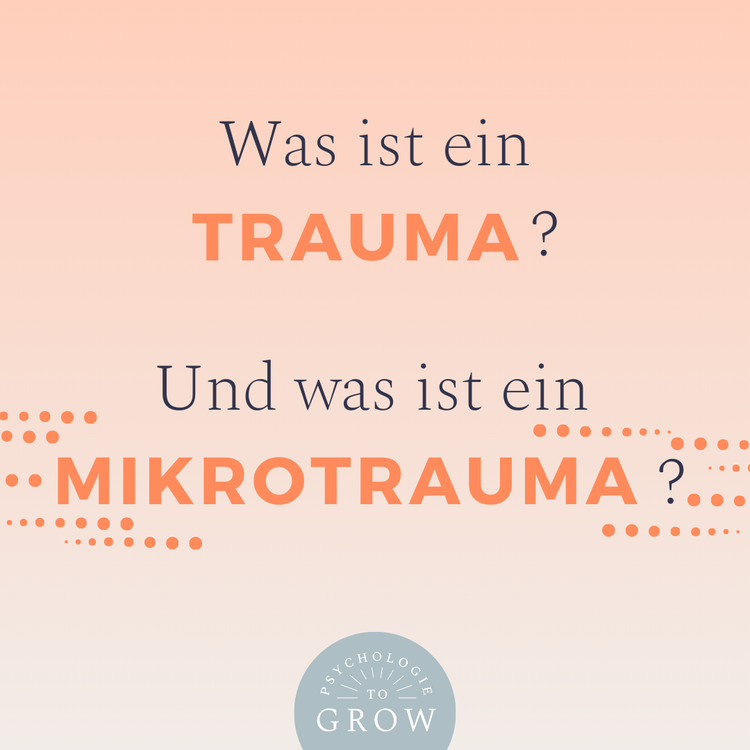 Mikrotrauma - Wenn seelische Verletzungen tiefe Wunden hinterlassen 