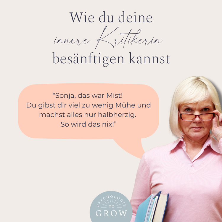 So besänftigst du deinen inneren Kritiker